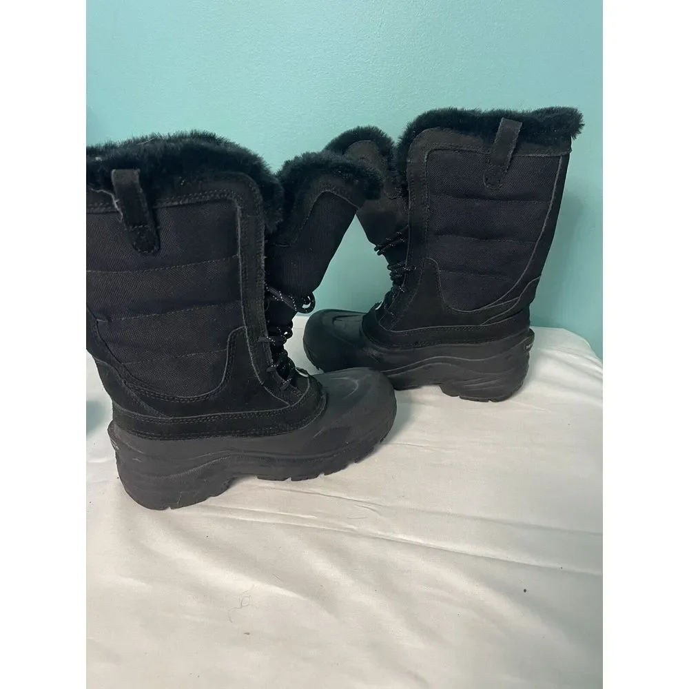 The North Face Shellista Girls Heatseeker Insulated Winter Snow Boots Youth Sz 3